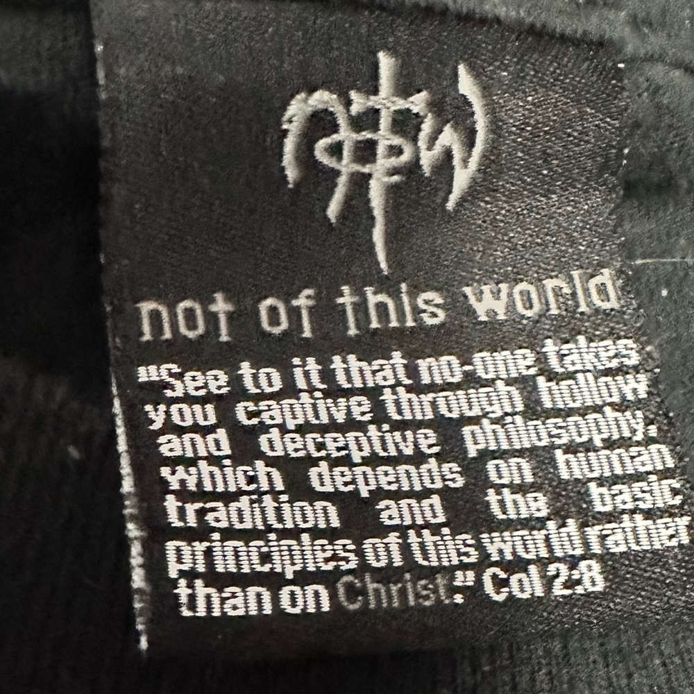 Men's Black Tree Graphic T-Shirt - Picture 3 of 4